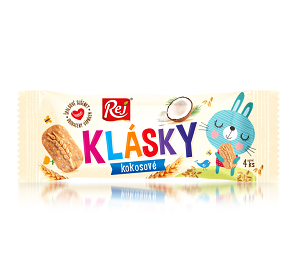 Klásky - špaldové sušenky kokosové 34g