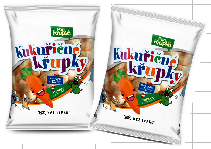 DUOPACK Křupky mrkev a ananas
