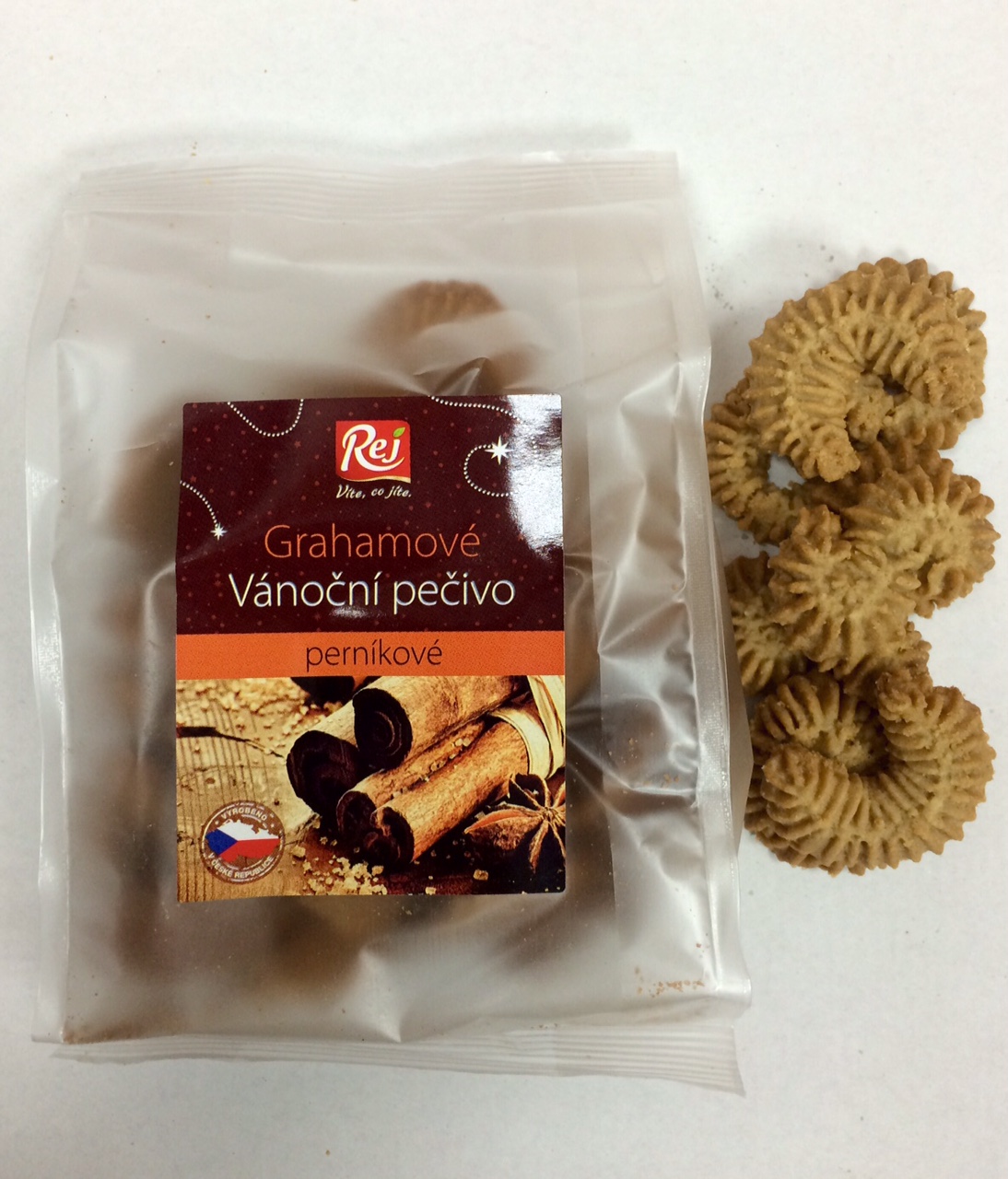 Grahamové vánoční pečivo perníkové 190g