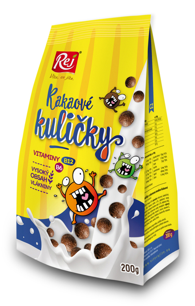 Kakaové cereální kuličky 200g 