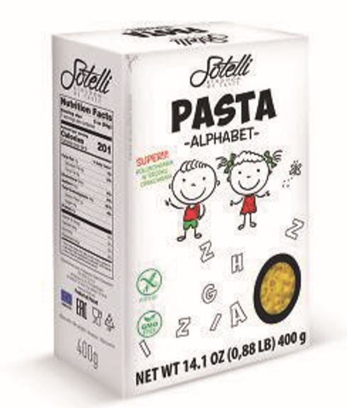 Těstoviny bezlepkové abeceda 400g (10)