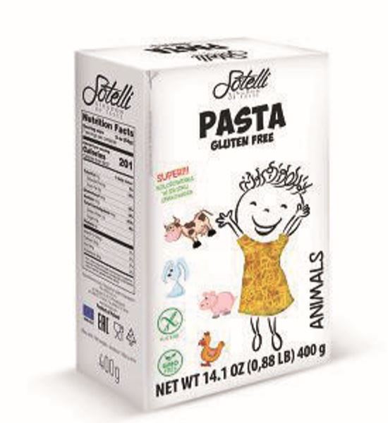 Těstoviny bezlepkové zvířátka 400g 