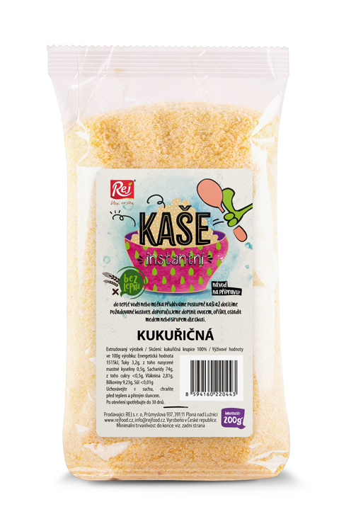 Kaše kukuřičná instantní 200g