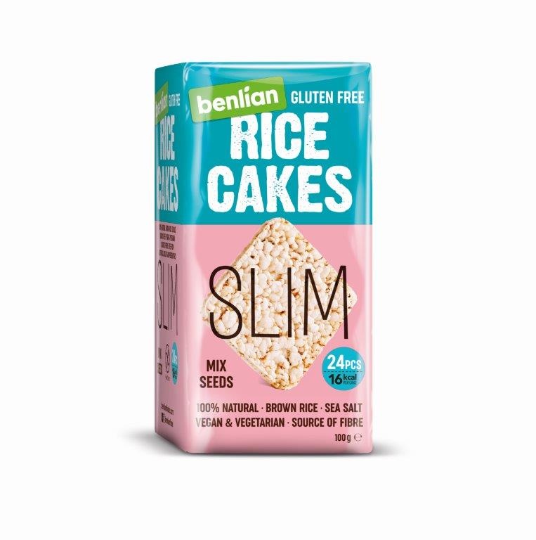 RICE CAKES - tenké rýžové chlebíčky se semínky 100g