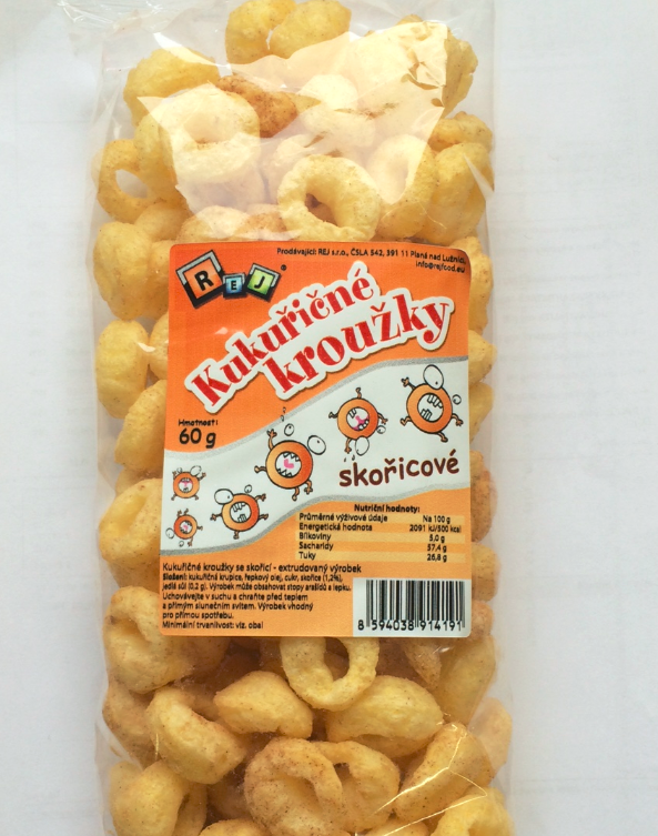 Skořicové kroužky 60 g