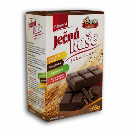 Ječná kaše čokoládová 260g