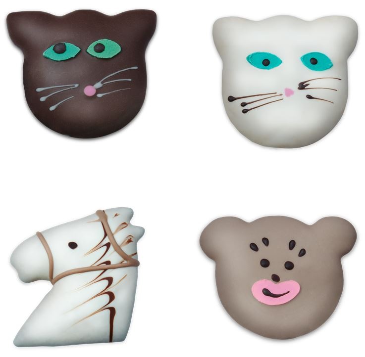 Perníky plněné - zvířátka mix 8 ks