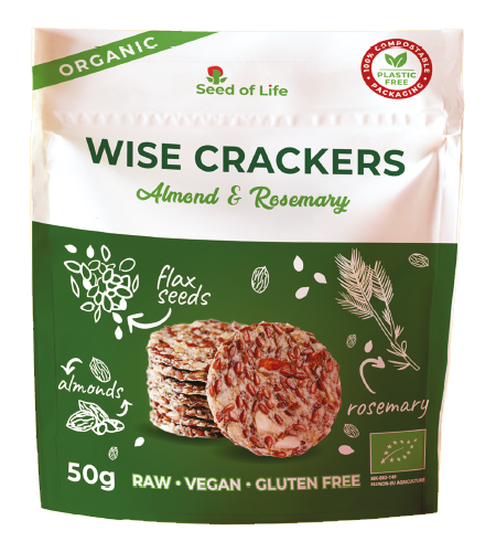 SoL WiseCrackers Almond+Rosemary