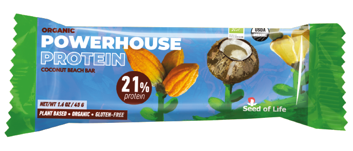 SoL Powerhouse Protein Bar Coconut Beach