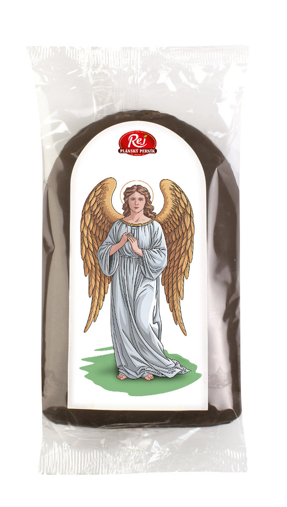 AVP Perník Anděl velký plněný 180 g label2025