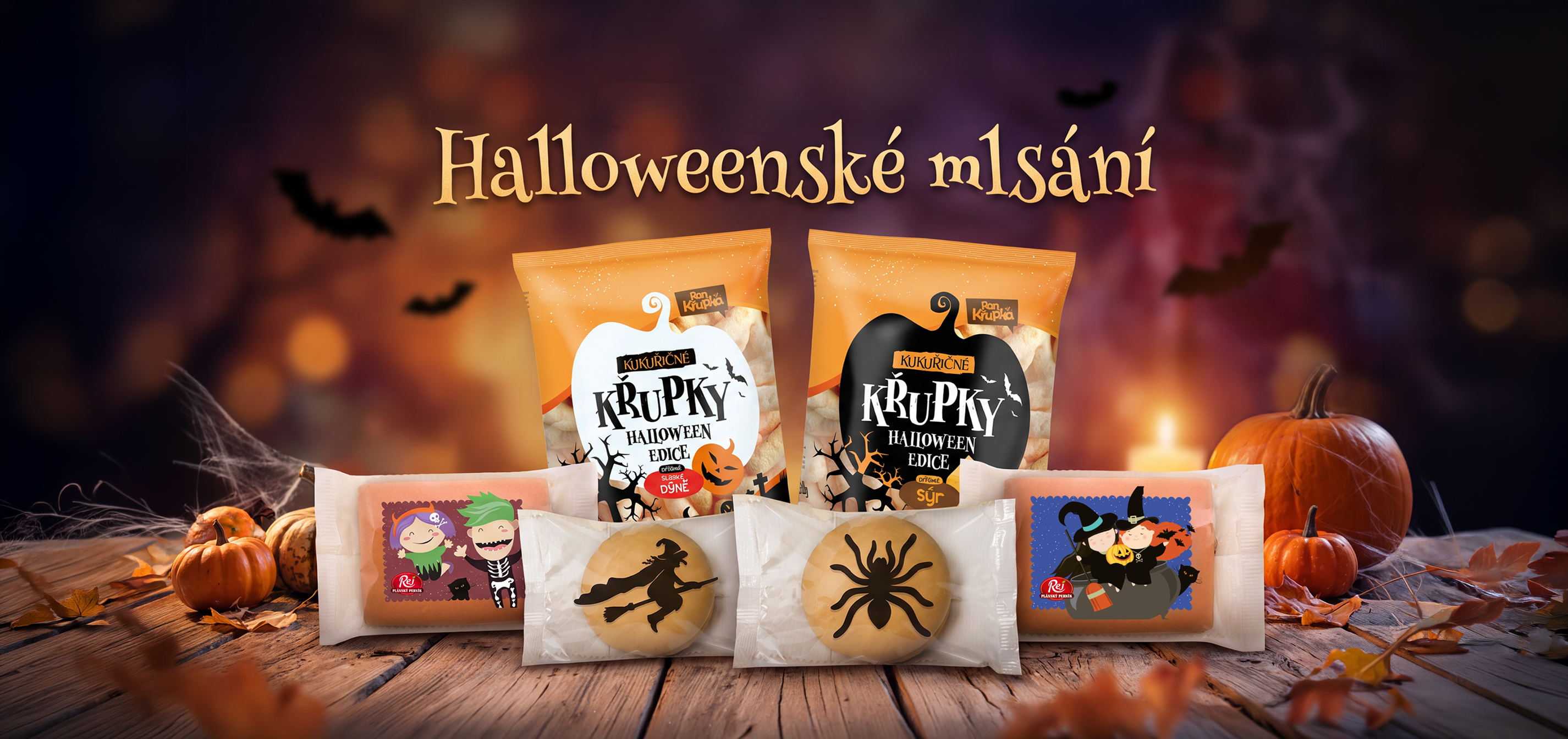 Halloweenské mlsání