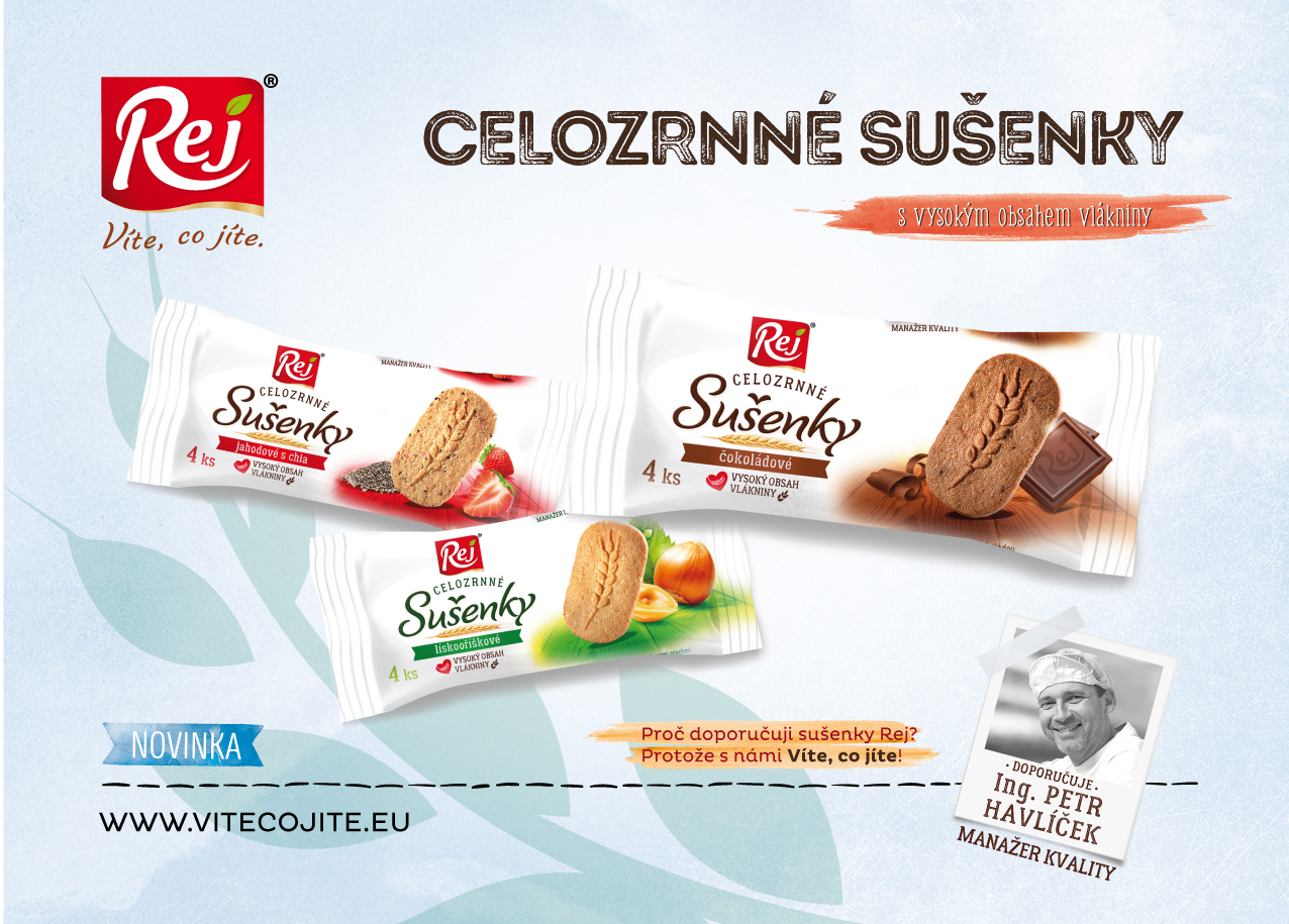 SKUTEČNĚ CELOZRNNÉ SUŠENKY