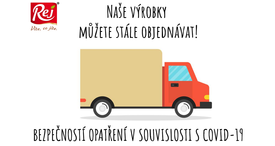 Naše výrobky můžete stále objednávat